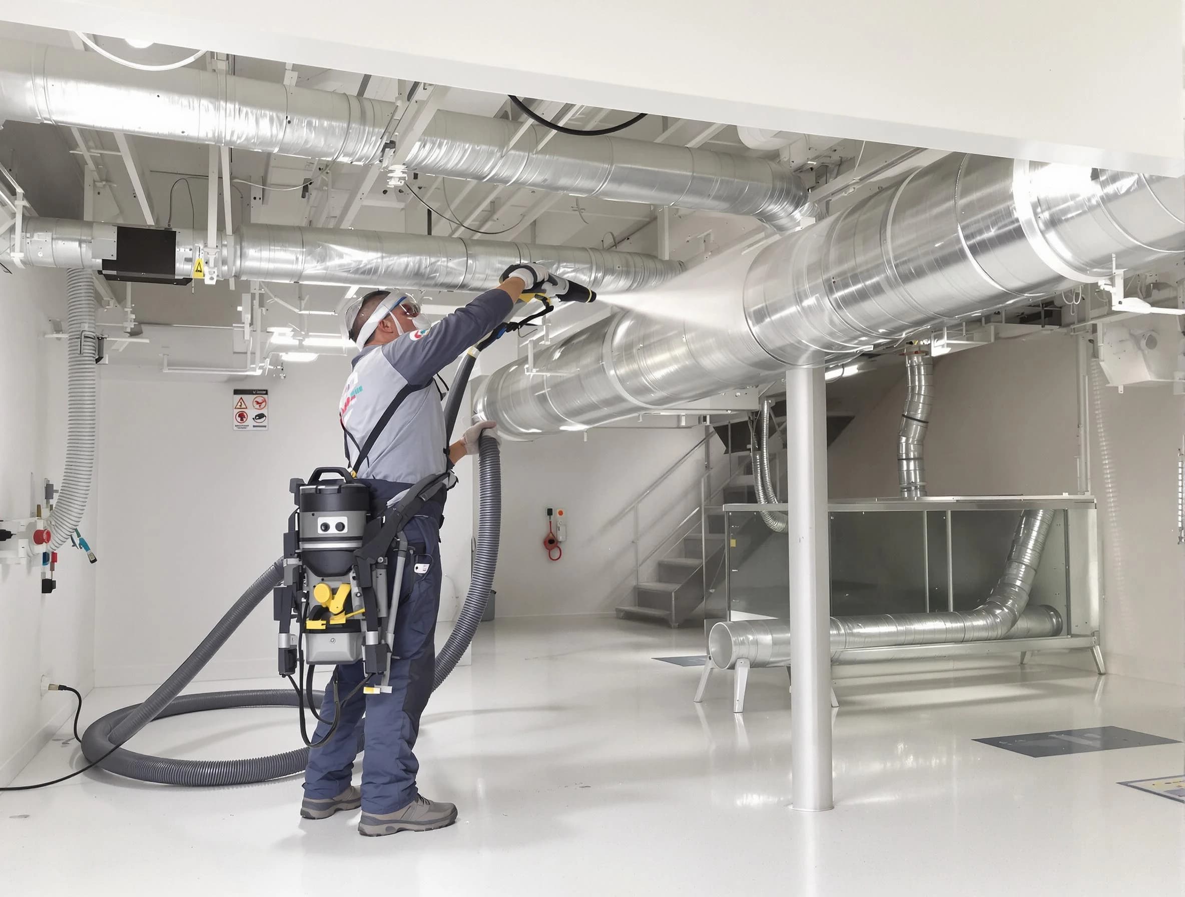 Professional central duct cleaning by Falmouth Air Duct Cleaning in Falmouth