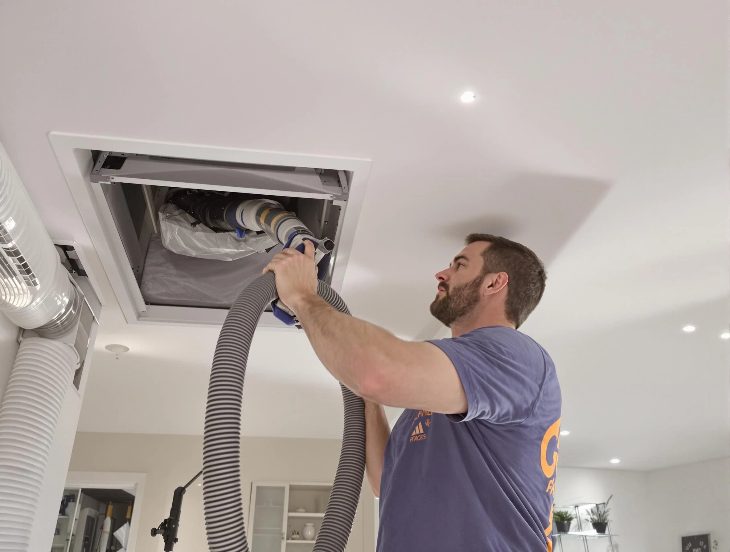Precision indoor duct cleaning by Falmouth Air Duct Cleaning in Falmouth