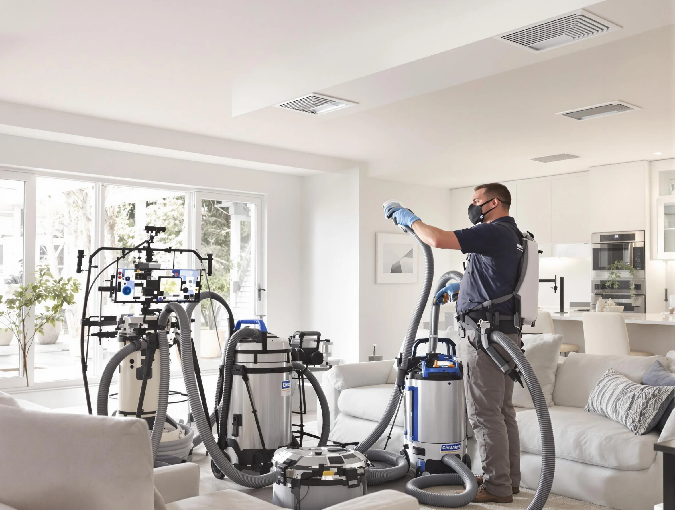 Professional AC duct cleaning by Falmouth Air Duct Cleaning in Falmouth