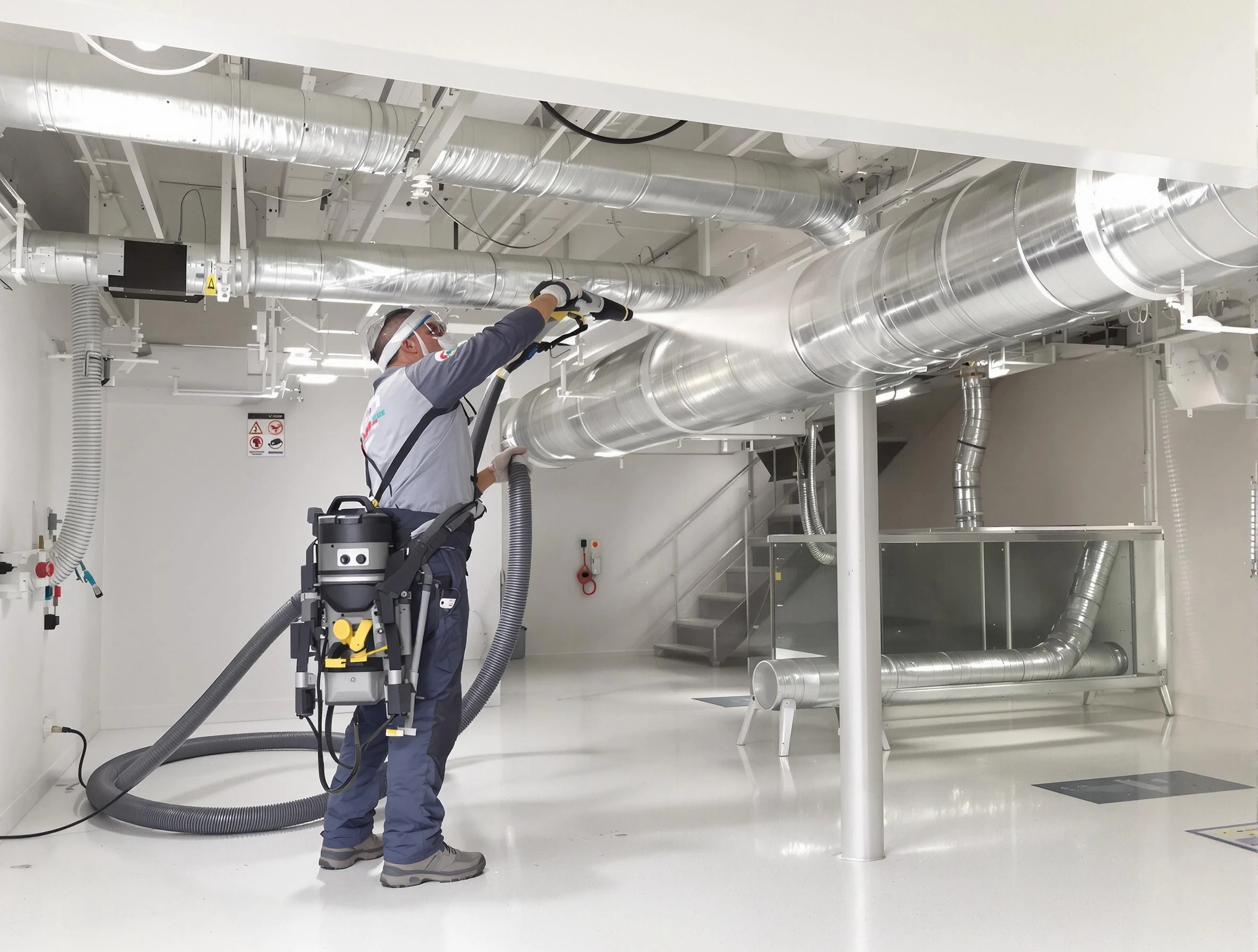 Professional central duct cleaning by Falmouth Air Duct Cleaning in Falmouth