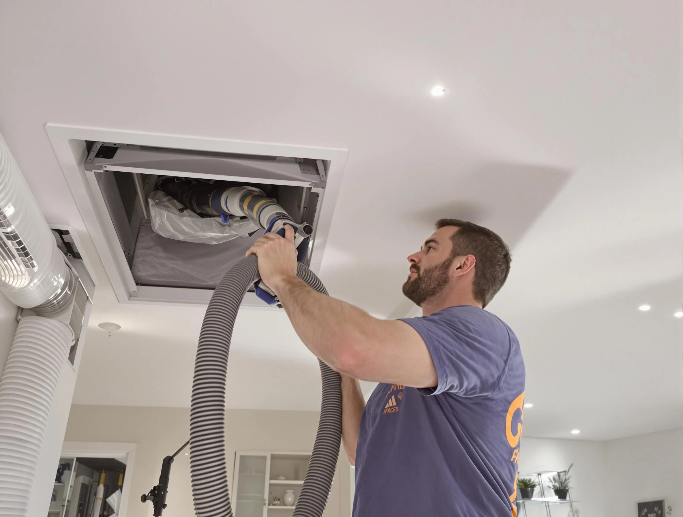 Precision indoor duct cleaning by Falmouth Air Duct Cleaning in Falmouth